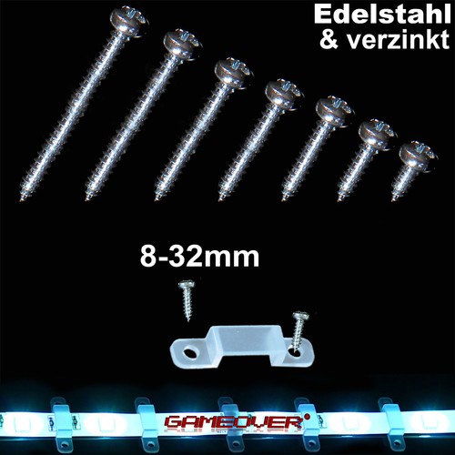 Schrauben für led band stripe - schrauben,