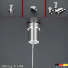 Deckenhalterung Edelstahl