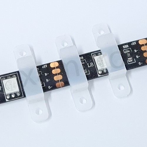 10x led stripe clip halterung - led,