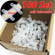 100x LED Band Leisten Halter